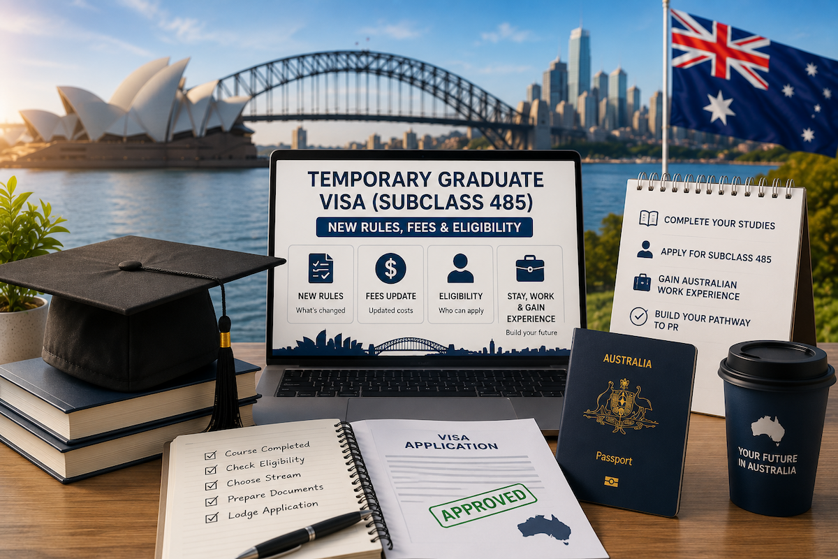 Temporary Graduate Visa (Subclass 485) 2026: New Rules, Fees & Eligibility